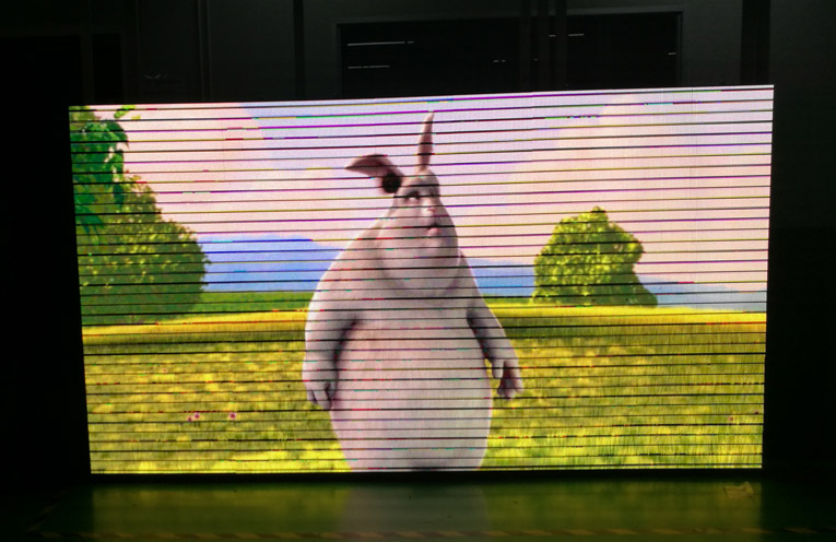 Frecuencia de actualización de la pantalla LED