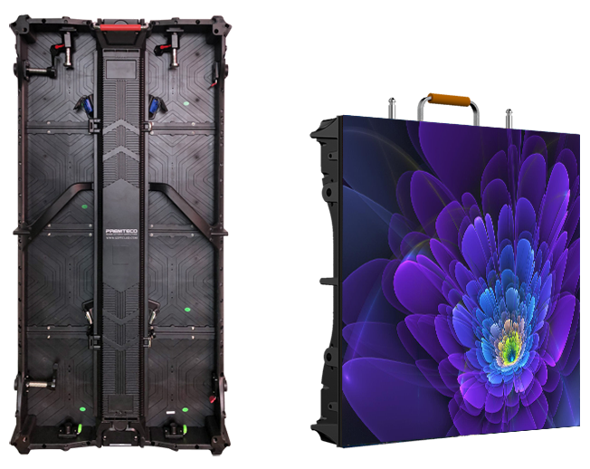 rental display for indoor and outdoor